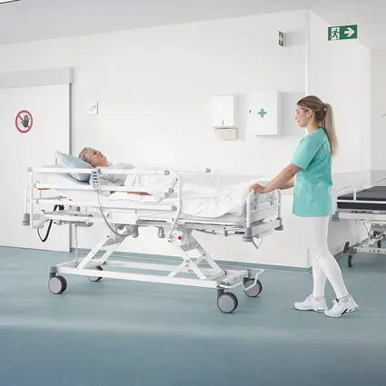 Pegas de empurrar nas extremidades da cabeceira e dos pés, Evario one