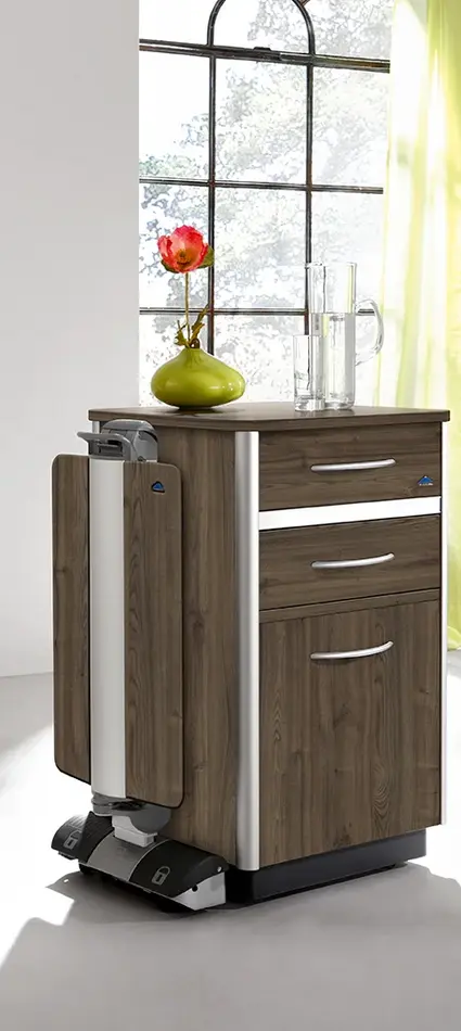 Mesita de cama opcional en la mesita de noche Combino