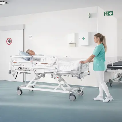 Työntökahvat sängyn päädyissä, Evario one