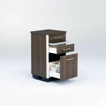 Flexibler Stauraum des Nachttisches Combino