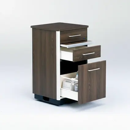 Flexibler Stauraum des Nachttisches Combino