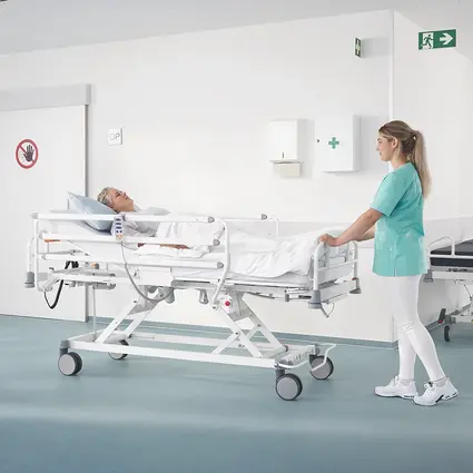 Poignées de poussée sur les panneaux de tête et de pied, Evario one