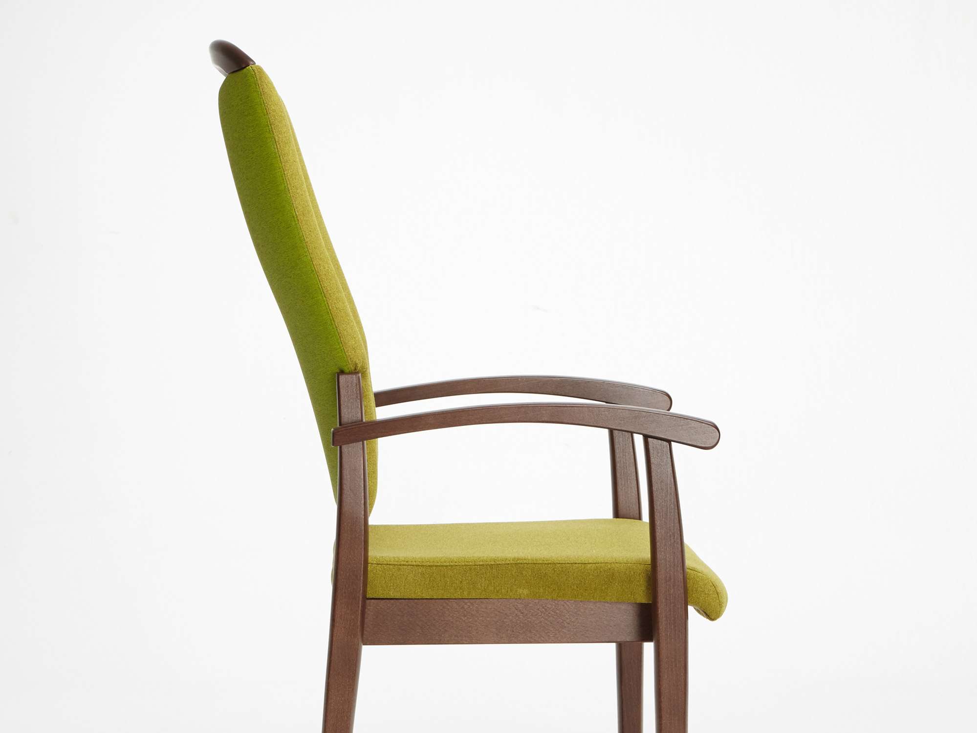 The Fena model as a high-back chair with handle
