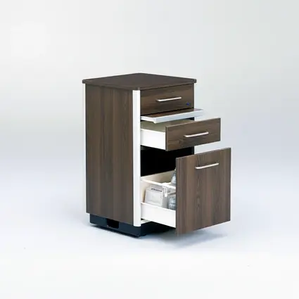 Espaço de armazenamento flexível da mesa de cabeceira Combino