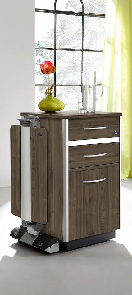 Mesa de cama opcional na mesa de cabeceira Combino