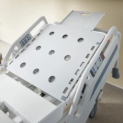 X-ray-compatible backrest on the Evario one