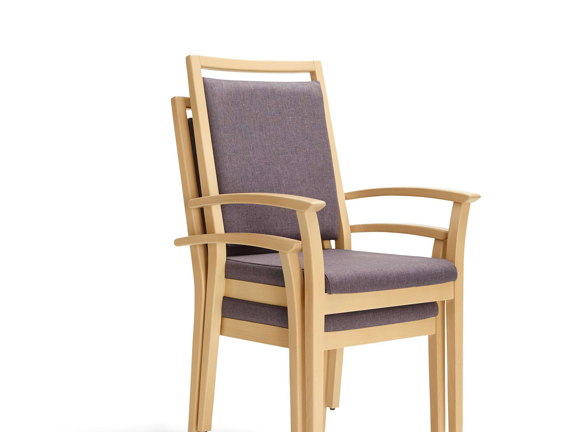 Stapelbare Mavo-Stühle