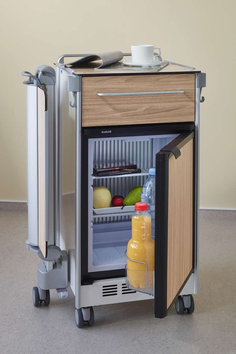 Optionaler Kühlschrank für den Nachttisch Somero