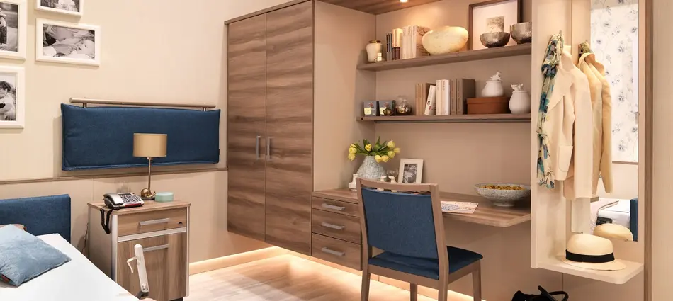 Individuelle Planung der Objektmöbel