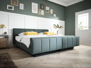 Libra deluxe als tweepersoonsbed staand in de kamer