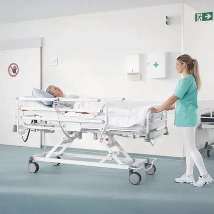 Empuñaduras en los extremos del cabecero y el piecero, Evario uno