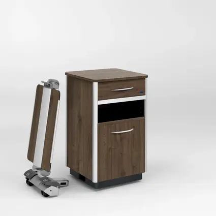 Mesa de cama opcional na mesa de cabeceira Combino